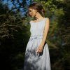 Dusty Blue Boho šaty II (Le Mi)