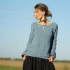 Mušelínka Blue denim II (Le Mi)