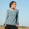 Mušelínka Blue denim III (Le Mi)