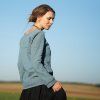 Mušelínka Blue denim VIII (Le Mi)