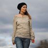 Boho rustikální halenka s krajkou VII (Le Mi)